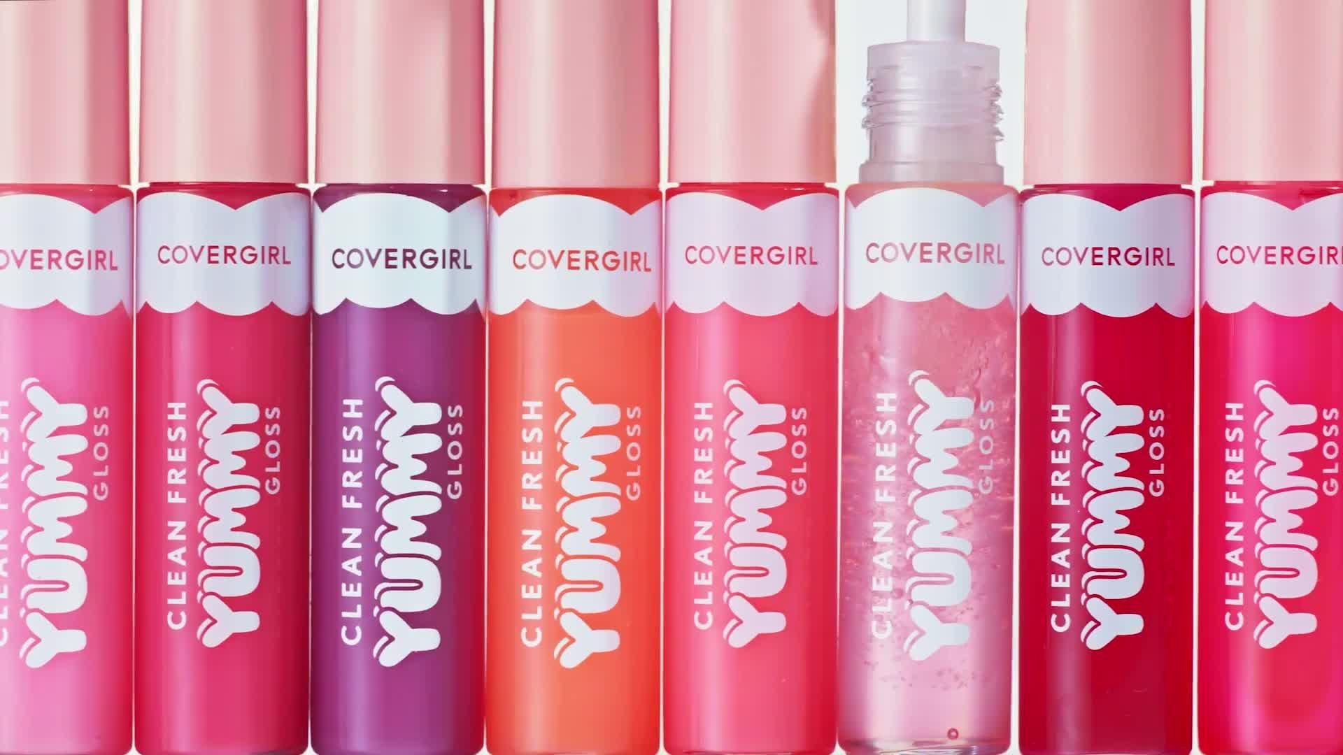 New Covergirl Yummy Gloss Swatch (Detailed Review)