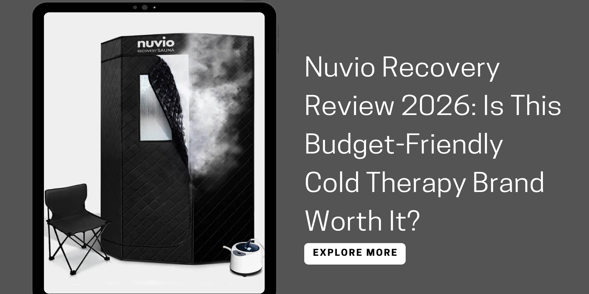 Nuvio Recovery Review 2026: Is This Budget-Friendly Cold Therapy Brand Worth It?